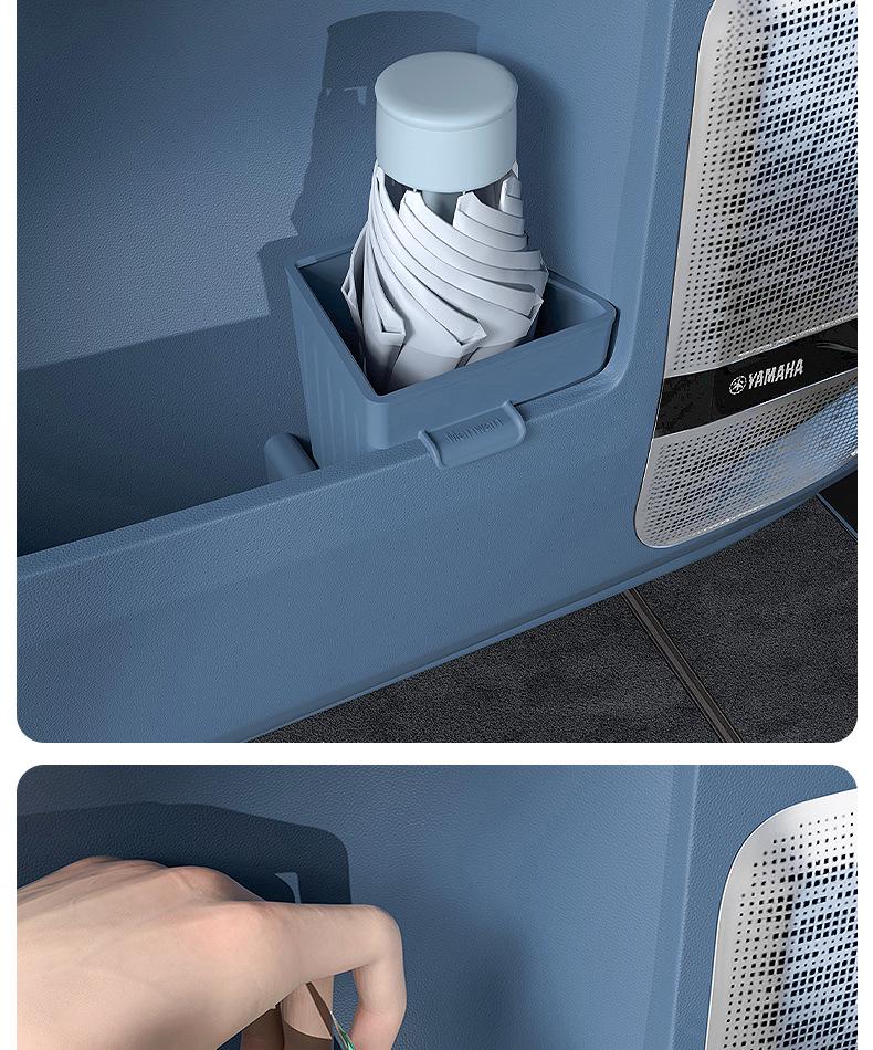 Zeekr 009 Car Interior Trash Can & Umbrella Holder for Door Storage