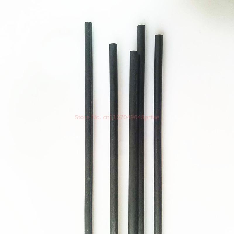 10pcs 2-10mm/0.5meter Carbon Fiber Hollow Tube Kite Model 2mm 2.5mm 3mm 4mm 5mm 6mm 7mm 8mm 9mm 10mm High Quality