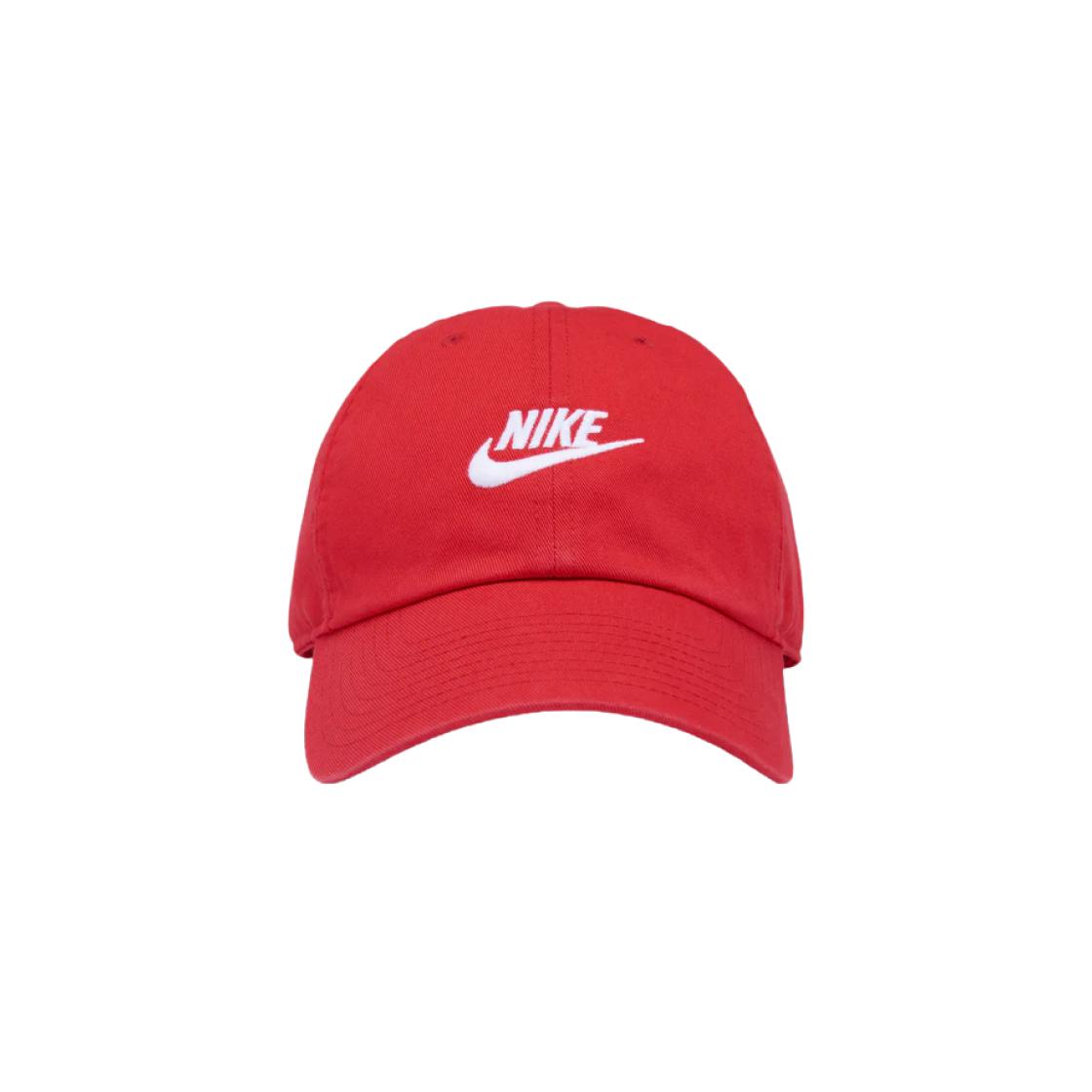 

Nike Heritage 86 Futura Washed Cap University Red 913011-657