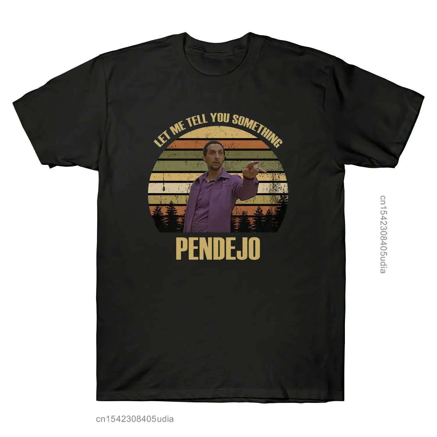 The Big Lebowski Let Me Tell You Something Pendejo Vintage Retro Men s T-Shirt 100% Cotton S чёрный