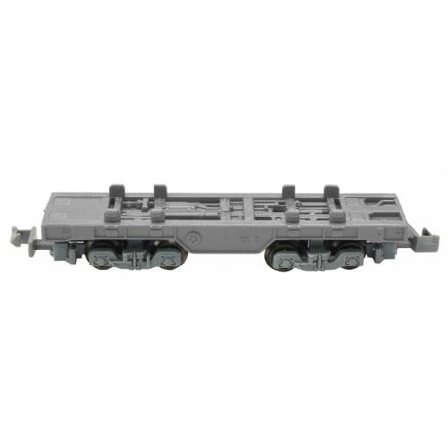 Rokuhan Z Gauge Z Shorty Container Freight Car, Gray, SA006-2, Model Railroad Freight Car