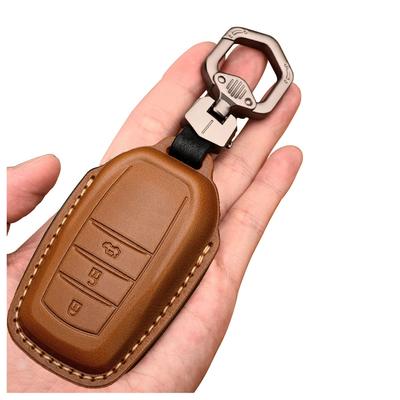 Toyota New Harrier 80 Series Key Case, Key Holder, Key Cover, Genuine Leather, Land
