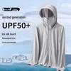Men's Ultra-thin Ice Silk Fishing Jacket - Breathable, Anti-UV, Sun Protection for Summer Outdoors (2025 New)