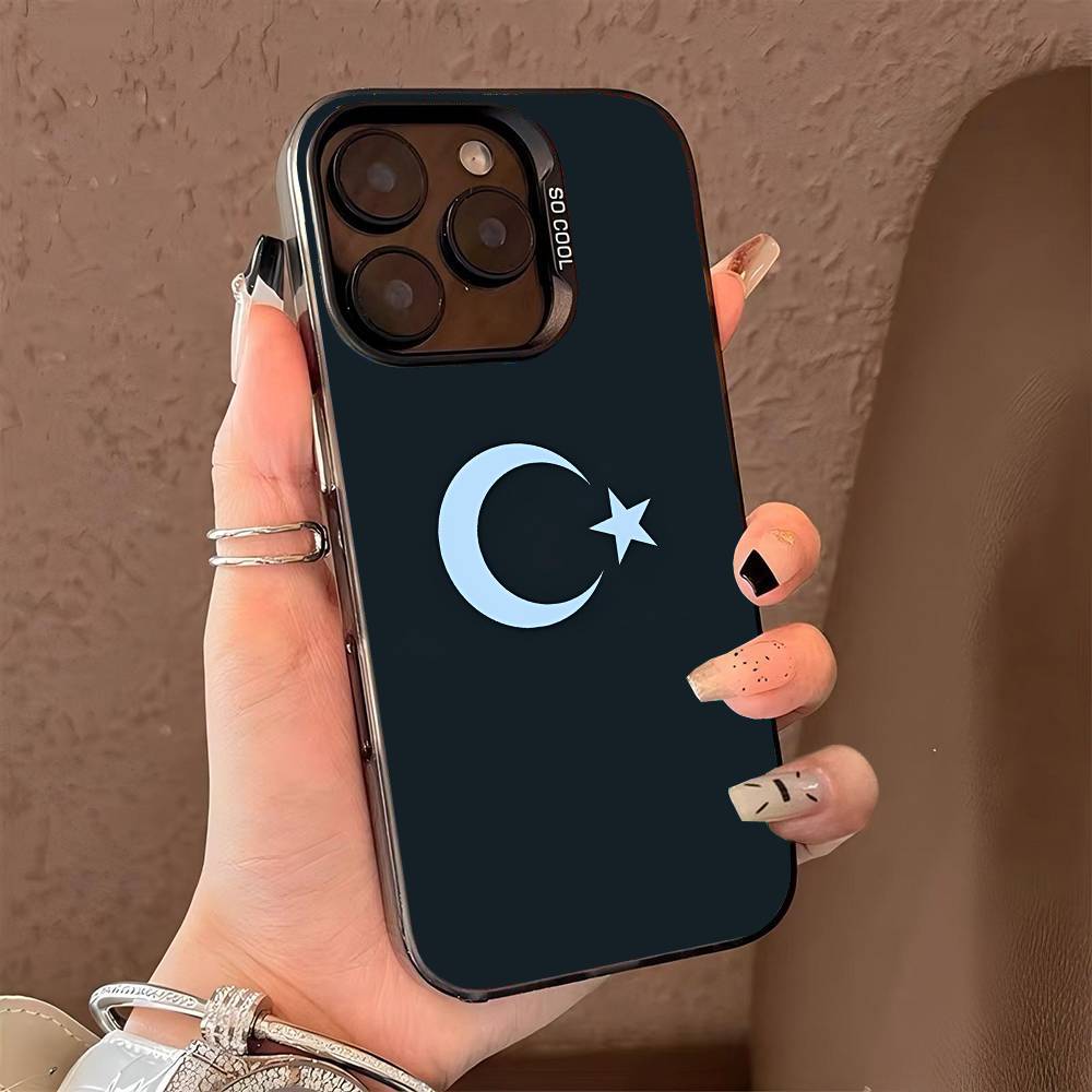 Pakistan phone case for iPhone 17 17Air 16 15 14 13 12 11 Pro Max Plus Colorful Silver