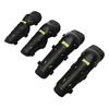 4PCS Knee Pads Elbow Pads Night Luminous Knee Protective Gear Set for Outdoor Off Road Cycing Riding Green
