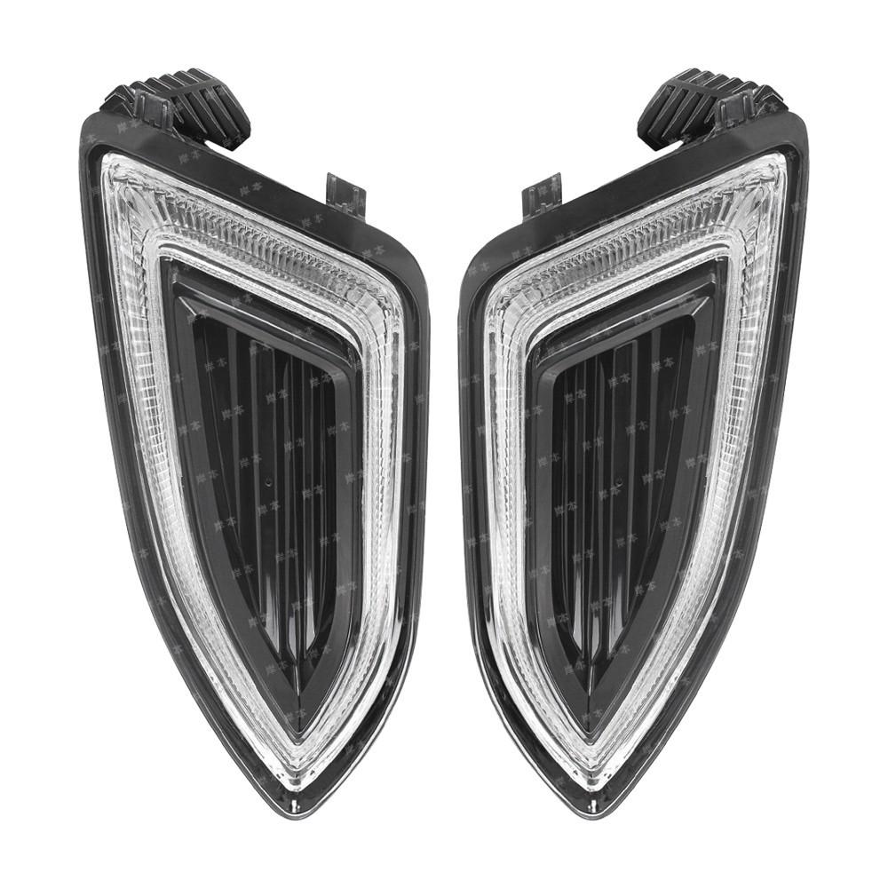 Front Bumper Lights for Edge 2015-2018, Left & Right (FT4Z13200H, FT4Z13200G) Left side