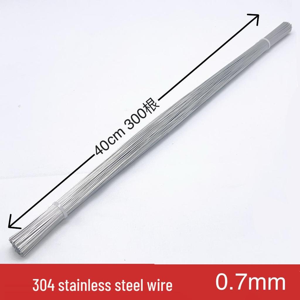 304 Stainless Steel 0.7mm Straight Tie Wire for DIY and Outdoor Binding