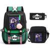 Peripheral Printing Children'S Backpack Set Leisure Student Schoolbag Pencil Bag Shoulder Bag