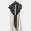 Solid Color Mesh Shawl 190×60cm Air-Conditioning Shawl  Spring Summer for Women