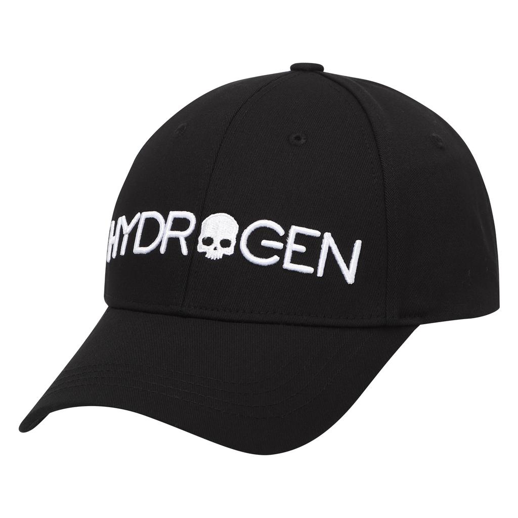 HYDROGEN Logo Typography Ball Cap