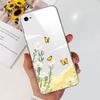 Custodia Per iPhone 4 4s Carino Gatto Dinosauro Modello Cover Posteriore Per iPhone4 iPhone4s Morbido Silicone Trasparente TPU Custodie per Telefono
