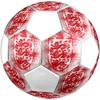 England Nationalmannschaft Fußballlogo Größe 5 Fußball, Maschinengenähtes PVC, Langlebig & Hoher Rückprall, für Alle Altersgruppen geeignet, Fanartikel, Spiele & Außenbereich.