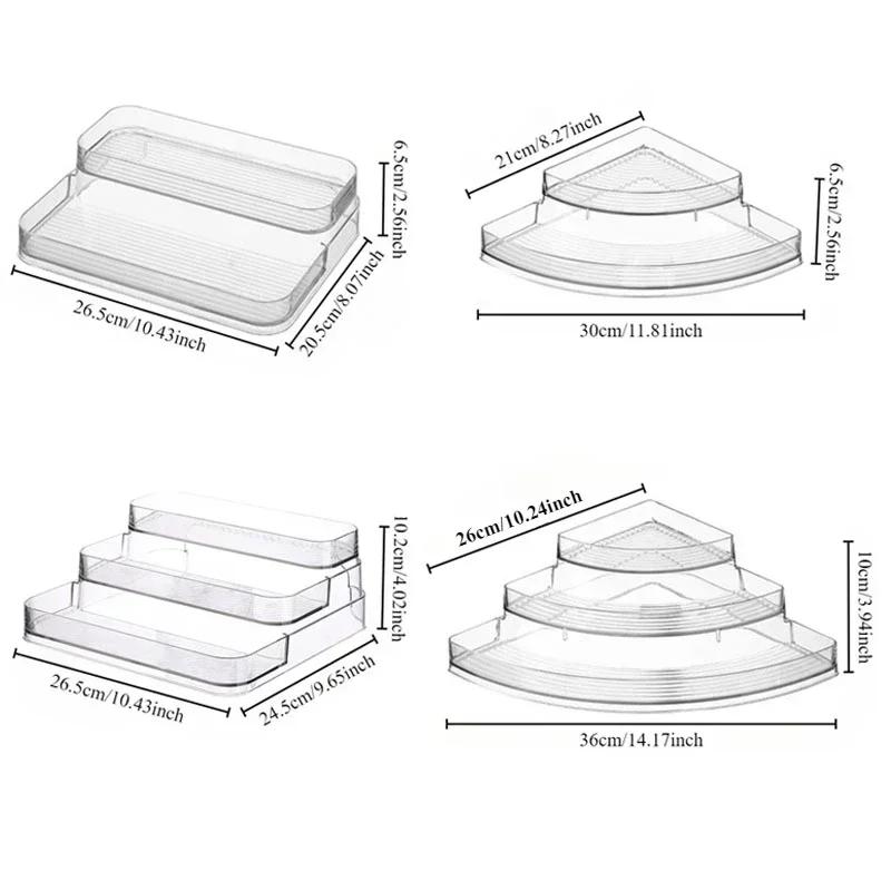 2/3Layer Desktop Perfume Shelf Bathroom Makeup Organizer Perfume Aromatherapy Organizer Skin Care Product Storage Rack Organizer