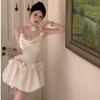 Princess on The Run Flower Suspender Dress Fairy Waist Dress Birthday Dress Premium Sense