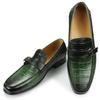 Fashion Casual Leather Shoes Men Loafers Top Layer Cowhide Leather Handmade Luxury Man Office Outdoor Daily Wearing Comfortable Footwear