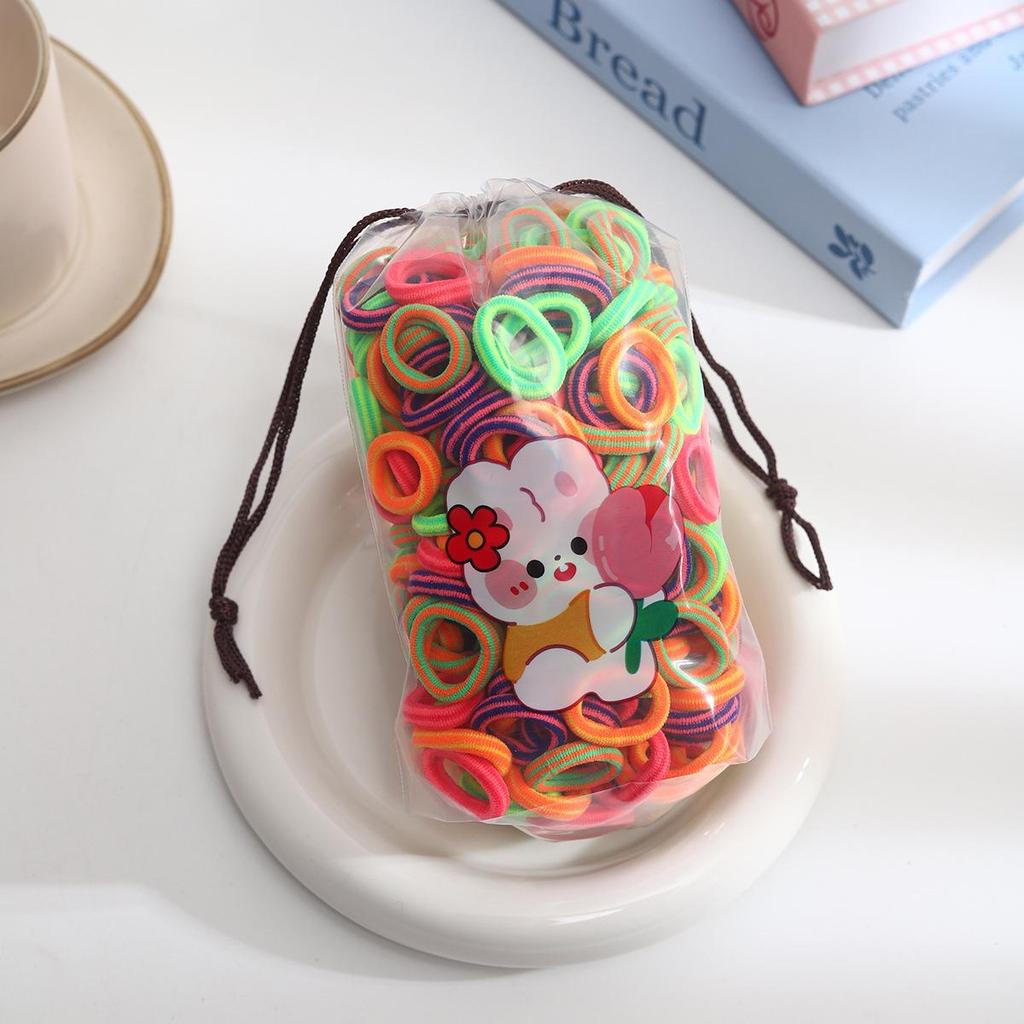 Small 2023 Baby Hair Ring: Cute Rubber Band Hair Accessories for Girls