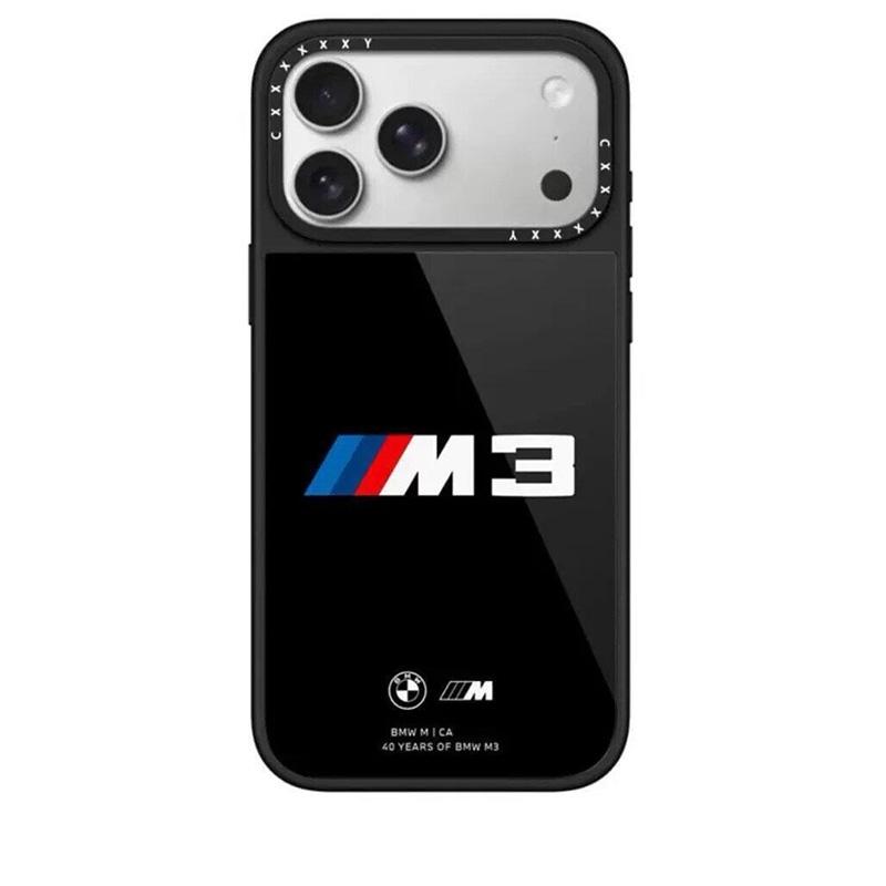 BBKG7 For BMW M Power MagSafe Optional Phone Case Shockproof Magnetic Protect Cover For IPhone 17 16 15 Plus 14 13 12 Pro Max Sticker