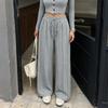 New Style Sweatpants for Autumn and Winter, Loose with Pleats, Laced Up, Soft and Comfortable Casual Trousers for Women