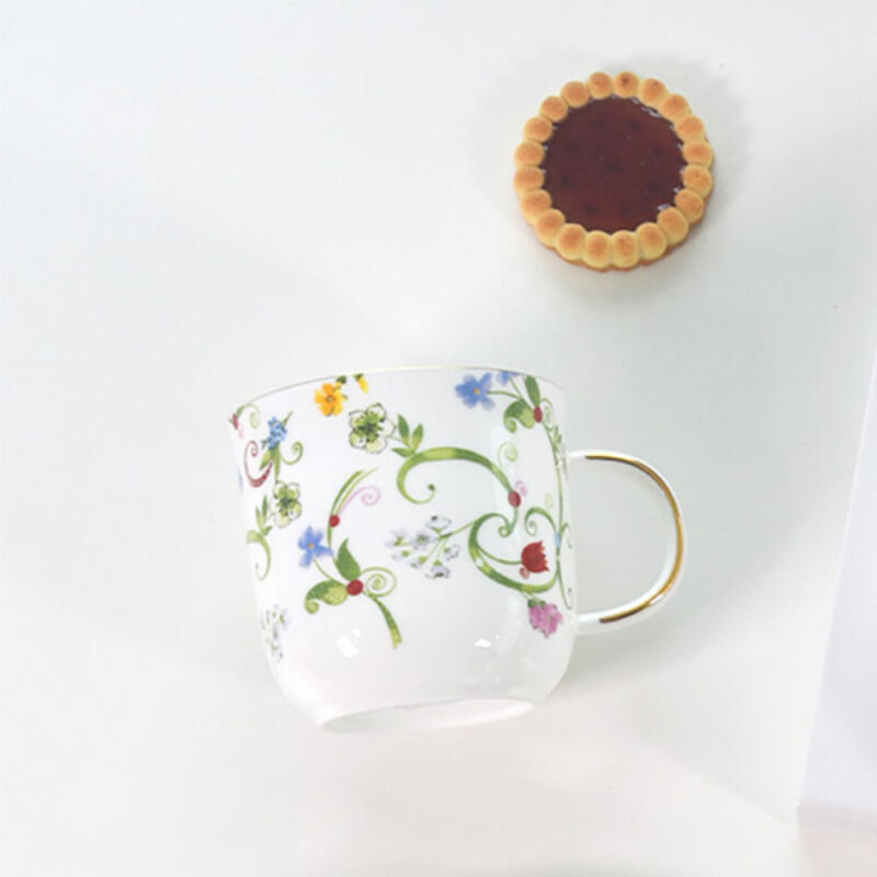 [Кружка] Набор из 2 кружек Florate с золотым ободком