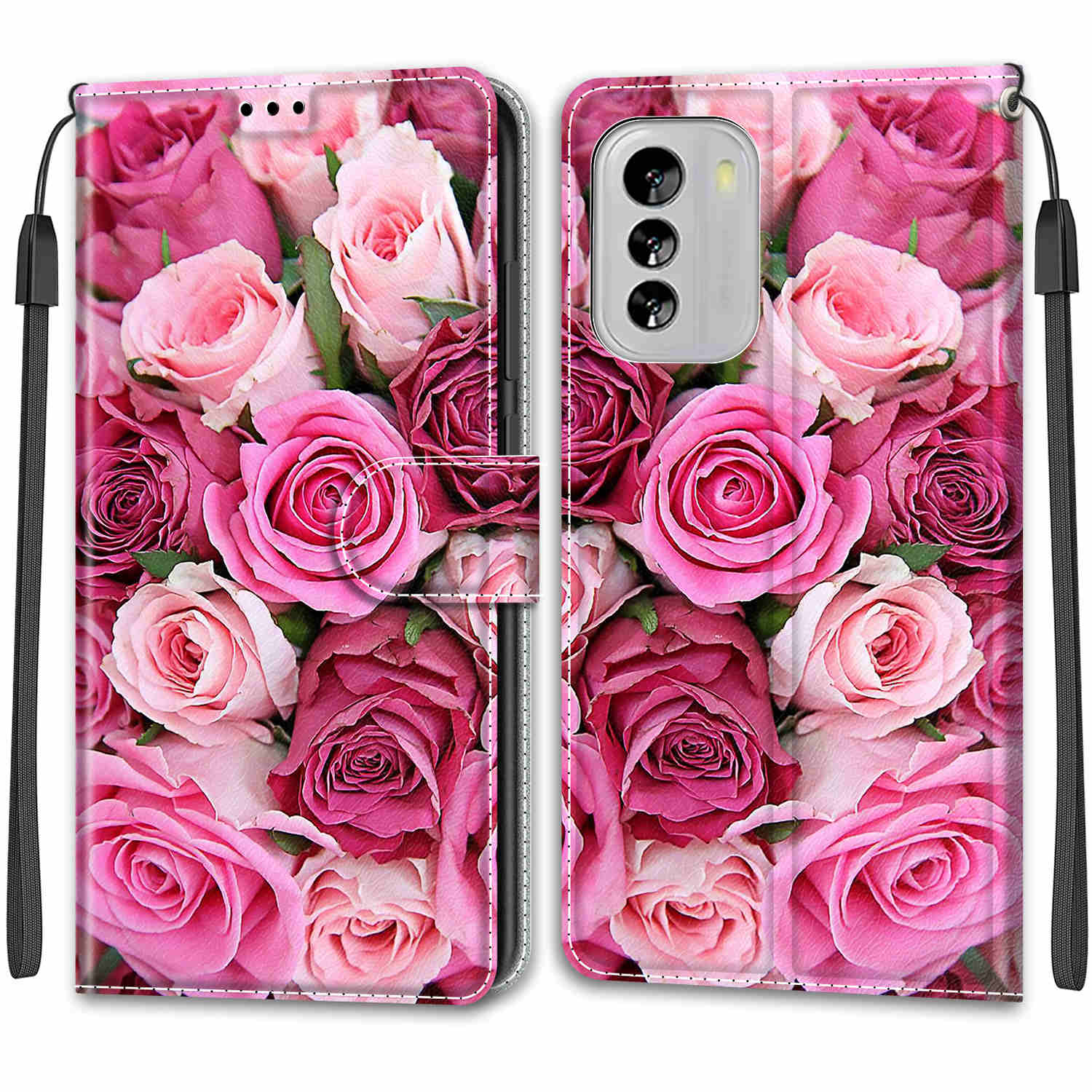 

Розкішний розписний шкіряний чохол для Nokia G60/G21/G11/G20/G10/C12/C22/C32/G42 Wallet Book Style Protective Cover для Nokia 6.3/Nokia C01 Plus/Nokia G310 Nokia C01 Plus