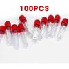 2025 Blood Collection Tubes, 3/5/10ml, 100 Pieces, Disposable, Without Additives, 10ml