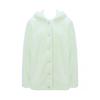 AMOSTYLE Fluffy Hoodie 1602 Size F (Green)
