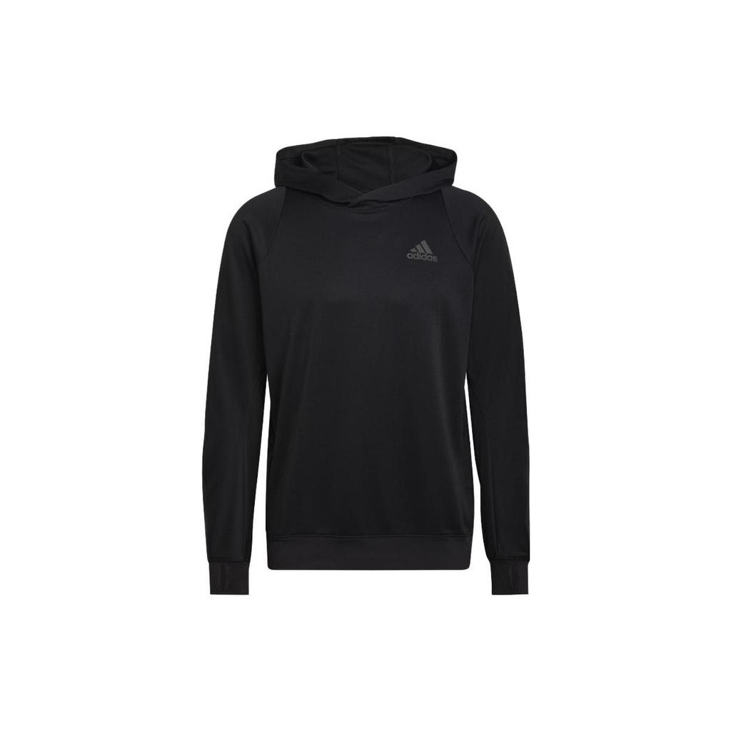 Adidas Sweatshirts Men's Black Hooded Moderate Regular HE2472