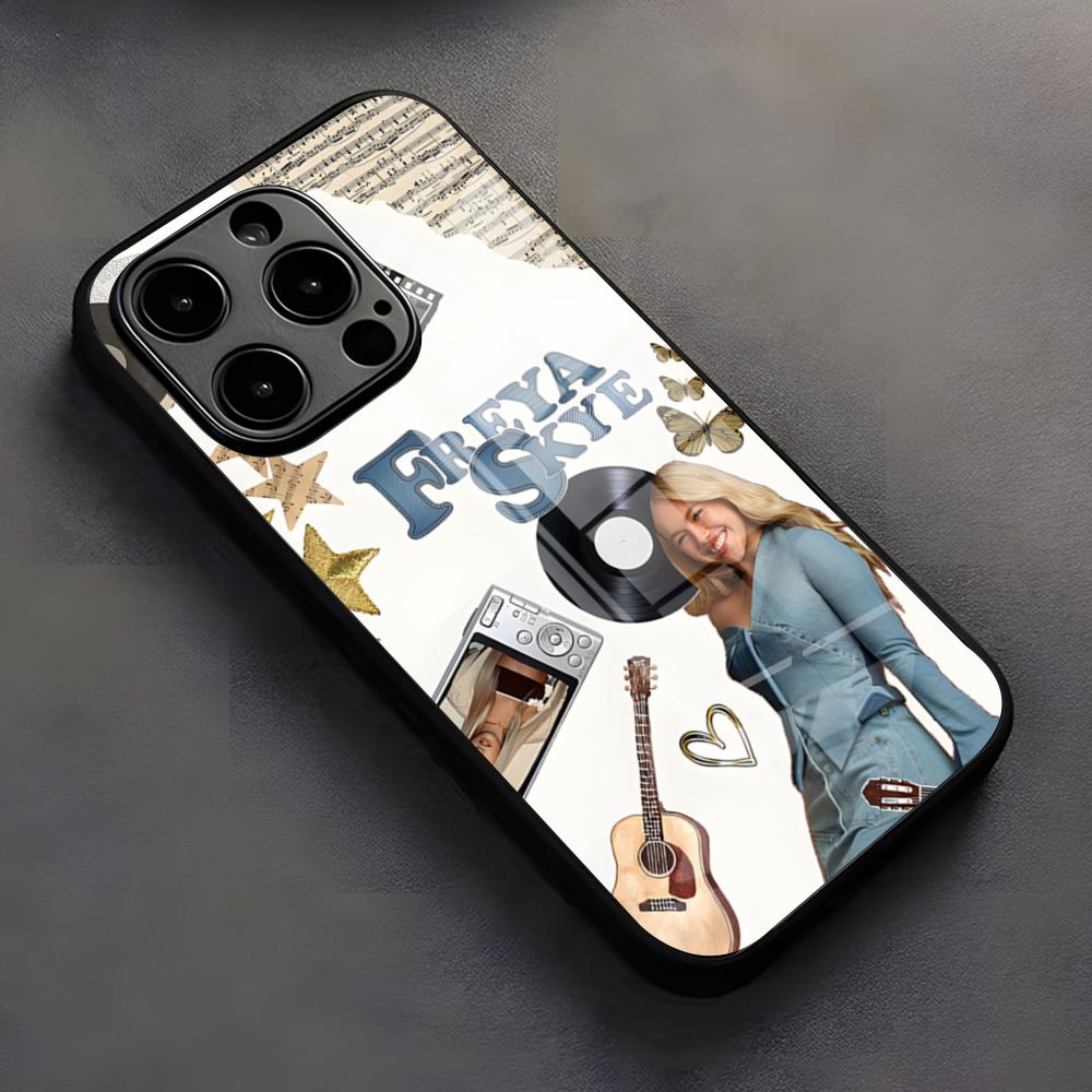 F-Freya Skye Singer Phone Case For IPhone 17 Pro Max 16 15 14 Pro Max 13 11 X Xs Xr 8 7Plus Silicone Cover