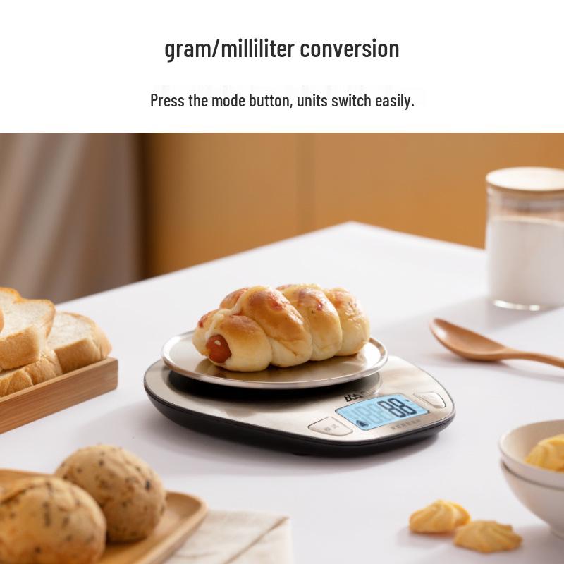 European Kitchen Baking Scale: 0.1g Accuracy Small Electronic Gram Scale