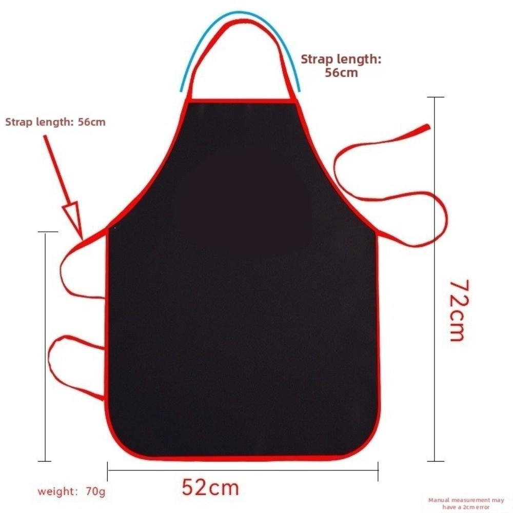 Oil-Resistant Christmas Apron Reusable Kitchen Aprons New Santa Claus Apron Holiday Decor
