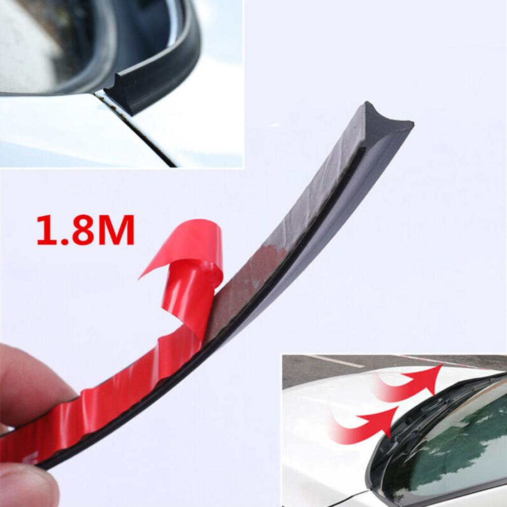 70 Inch Rubber Car Front Hood Windshield Sealing Strip Molded Windshield Trim Universal Styling Mouldings Accessories