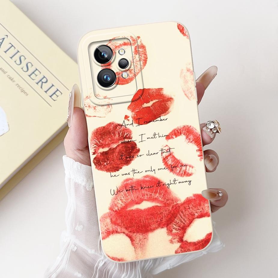 For Realme GT2 Pro Case RMX3301 Cute Fashion Cartoon Cover Shockproof Phone Case For Realme GT 2 Pro RealmeGT2 RMX3310 Soft Bags