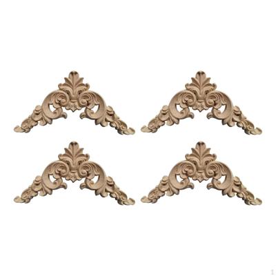 Wood Carved Appliques for Home Decor
