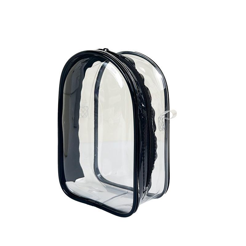 Labubu Gen 3 High-Transparency PVC 15cm Crossbody Ita Bag - Dustproof, Trendy Outing & Toy Stroller Bag