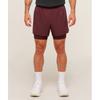 Running 4  2in1 Shorts Rich Maroon A3b9p Nbzq