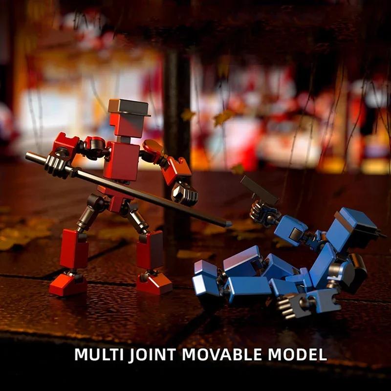 Kreativní kloubový měnitelný robot 3.0 3D tištěná figurína panenka akční model hračka dětská vánoční dekorace dárek