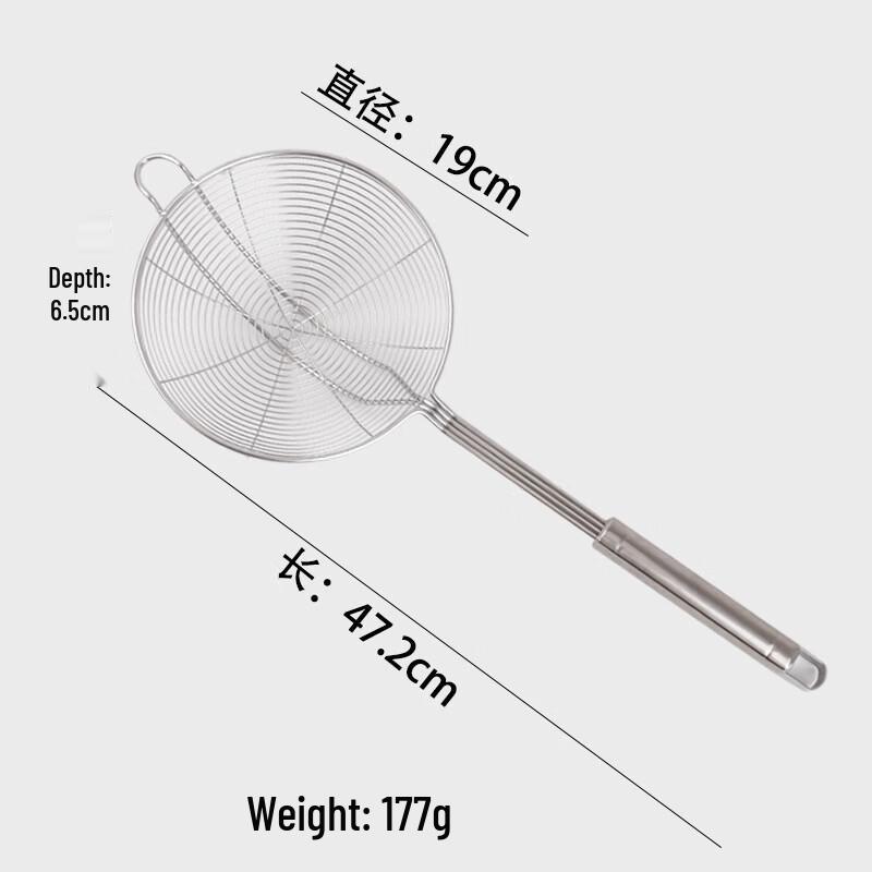 Edelstahl Küchensieb Löffel