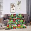 Christmas-S-Green-S-Grinch Blanket Coral Fleece Plush Spring Autumn  Portable Soft Throw Blanket for Bed Office Bedspread