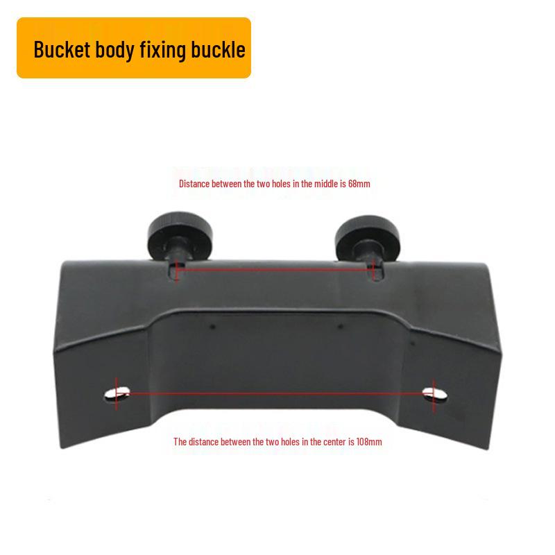 Jieba BF502 Vacuum Cleaner Water Suction Accessory: Universal BF585-3 Body Frame Fixing Buckle.