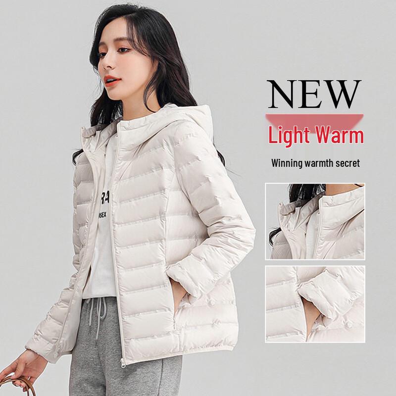 

Yaya Women s Lightweight Gradient Hooded Down Jacket S