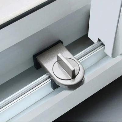 Window Safety  Aluminum Alloy Sliding Lock Sliding Door Anti-theft  Adjustable Buckle Window Stopper Lock for Home