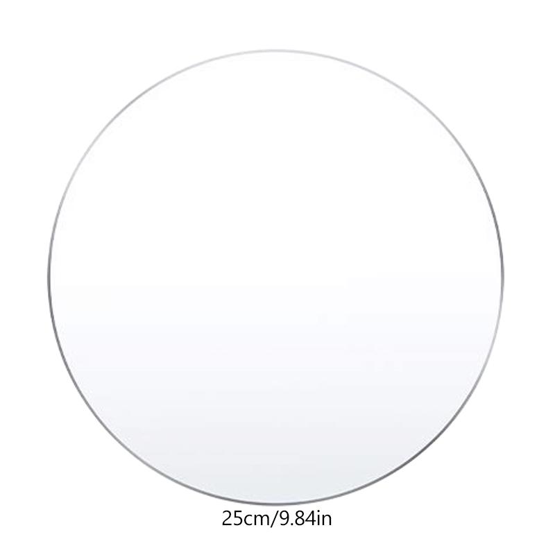 4/6/8/10Inch Round Acrylic Cake Discs Topper Reusable Acrylic Cake Boards Disk Base for Cakes Trimming Decorating Supplies