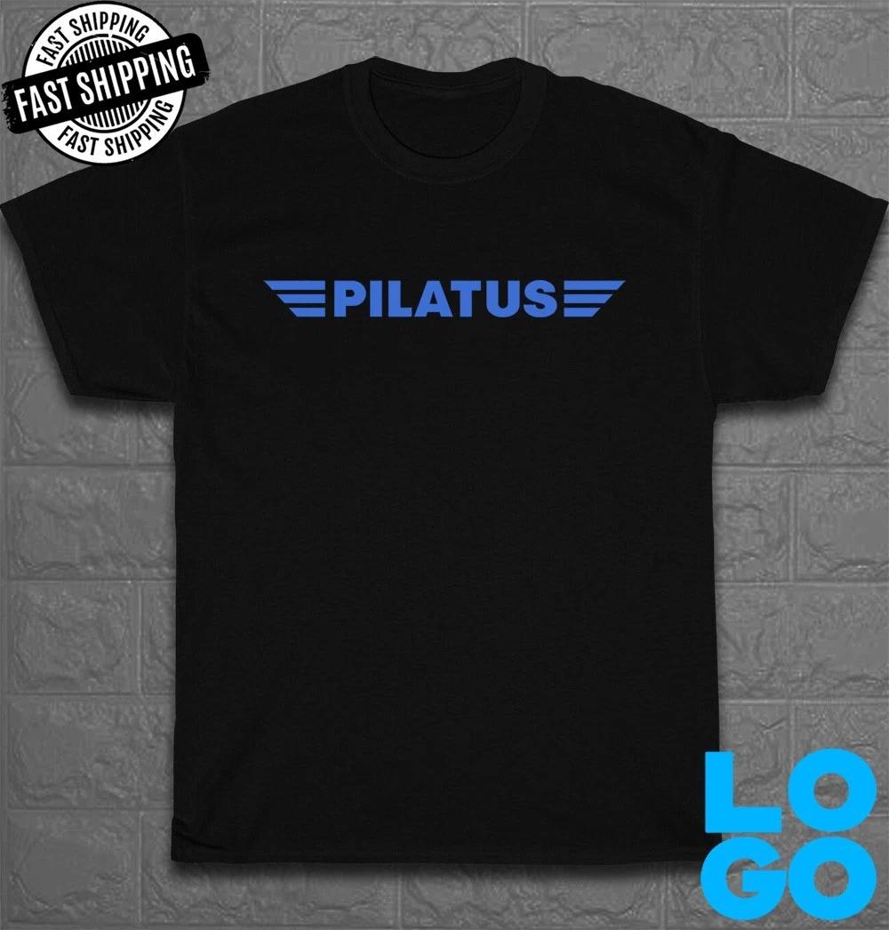 

New Pilatus Logo Men s Funny T-Shirt Made In USA Size S to 5XL 3XL