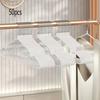 10/20/50pcs-Metal Seamless Anti Slip Clothes Hanger Is Durable and Sturdy Saving Home Space