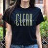 Clerk T-Shirt Gift Office Clerk Court Clerk Customized Unisex Tee Black Navy Dar