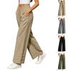 Women's Casual Wide Leg Pants with Pockets for Everyday Wear