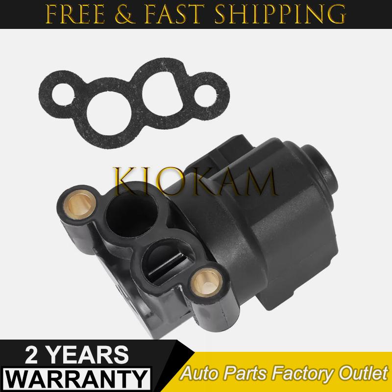 

3515033010 Idle Air Control Valve with Gasket for Hyundai Accent Elantra Kia 2.4 2.5 2.7L 1999-2010 0280140571 35150-33010 3515033010