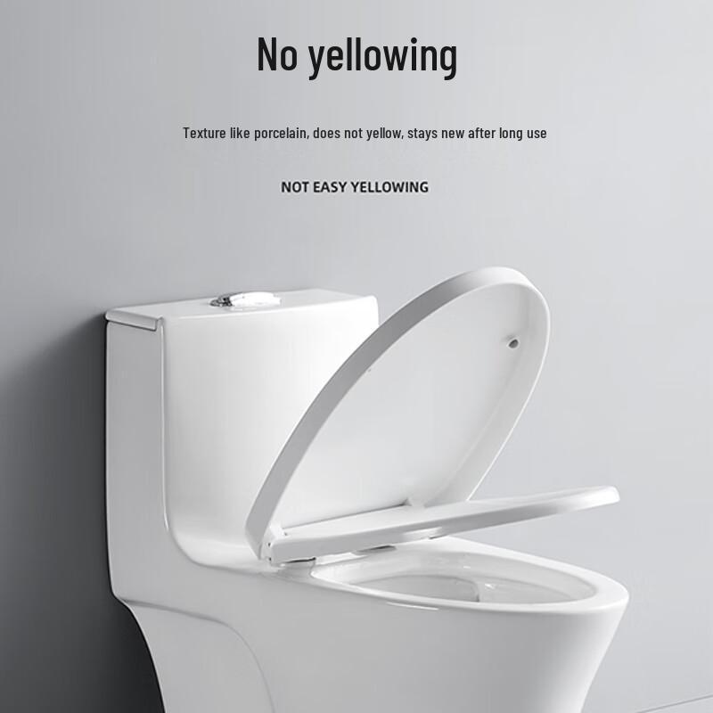 Asiento de Inodoro Universal de Cierre Lento Homeglen