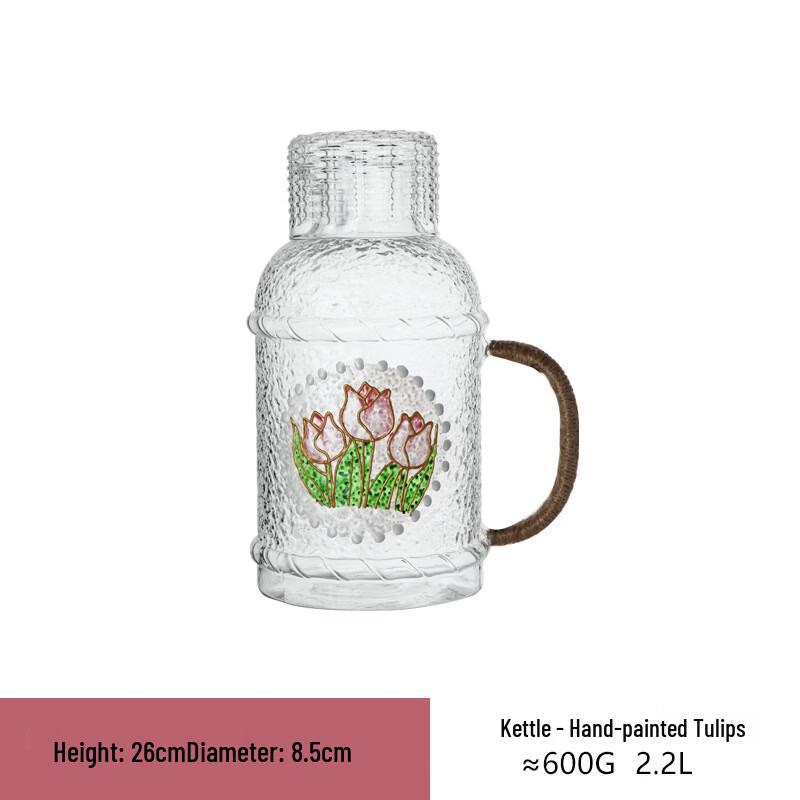 Elegant Glass Cold Water Pitcher