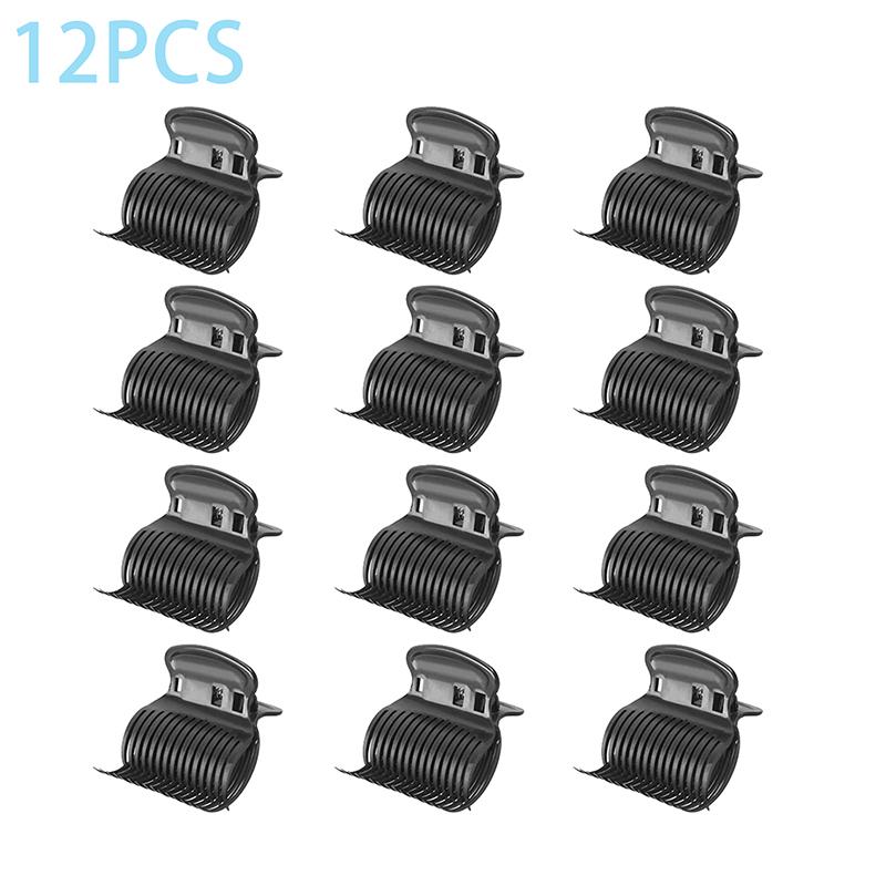 

1/12 шт. Горячие зажимы для бигуди, зажимы для окрашивания волос, завивки, термоизоляционные зажимы, зажимы-коготки для бигуди, для женщин, салонный инструмент для укладки волос A3